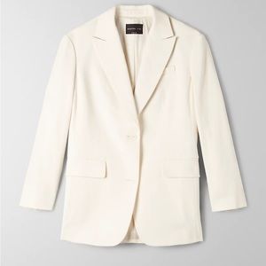Aritzia babaton 1-01 oversized cream blazer NWT XXS-S